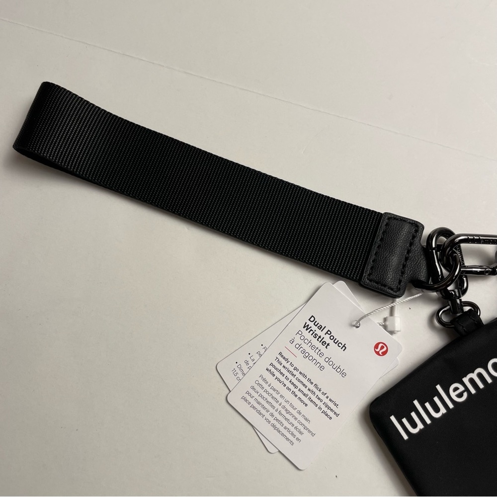 Lululemon Dual Pouch Wristlet (Black) - Picture 11 of 15